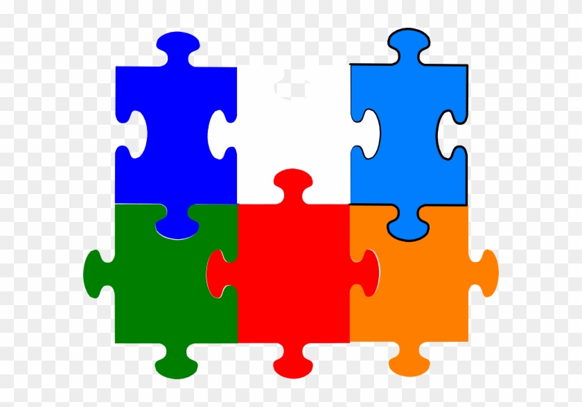 5 Jigsaw Puzzle Pieces #296498