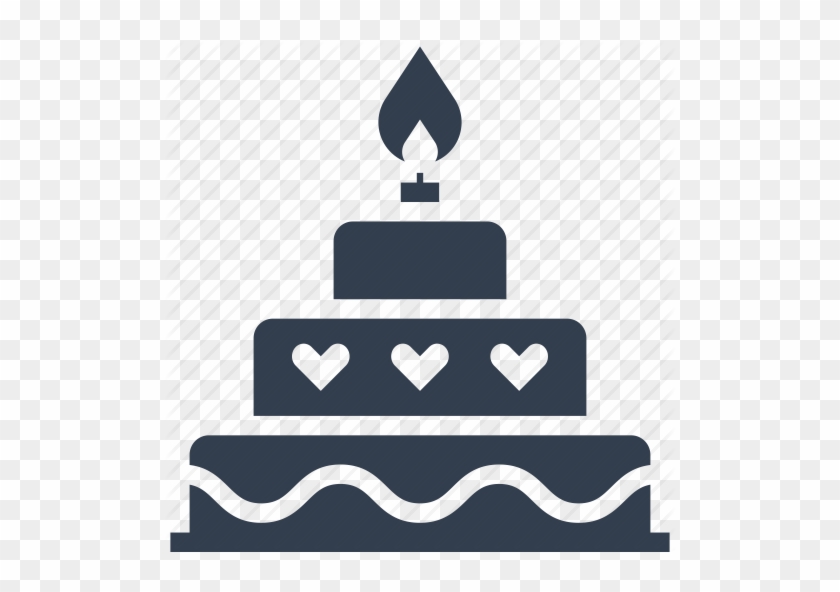 Birthday - Birthday Cake Icon Png #296513