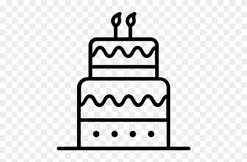 Birthday Cake Rubber Stamp - Desenhos De Bolos De Aniversário Para
