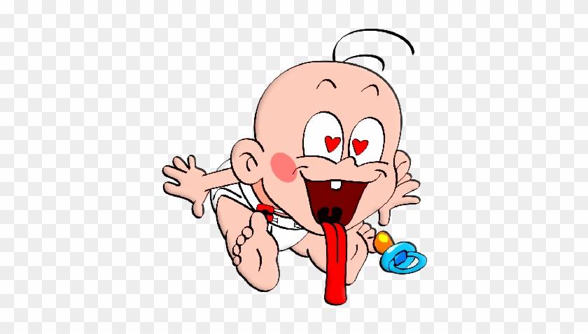 Funny Baby Clip Art Page - Funny Baby Cartoon Png #296654