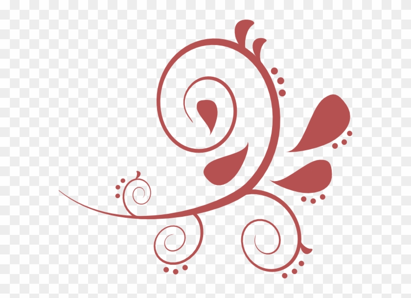 Paisley Swirl Rosewood Clip Art At Clipart - Free Paisley Clip Art #296739