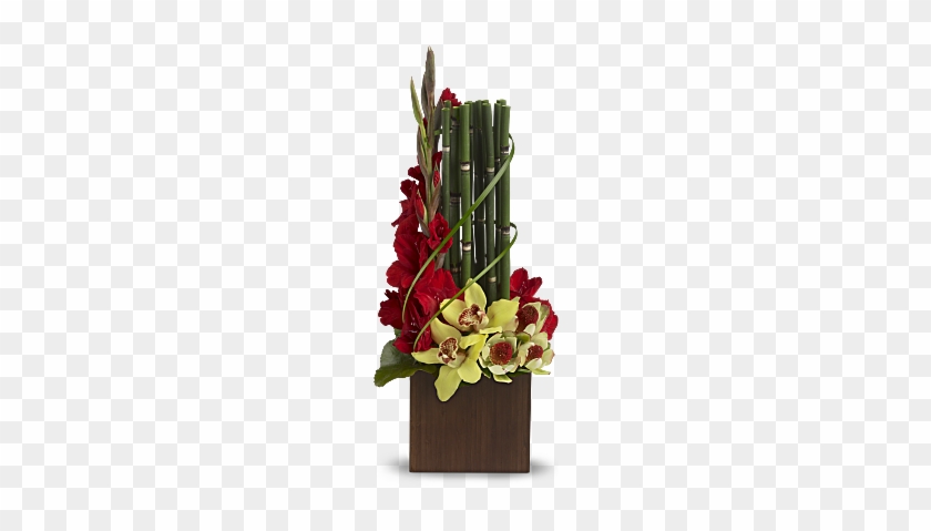 Teleflora's Fantasy Found - Flower Arrangements With Bamboo #296791