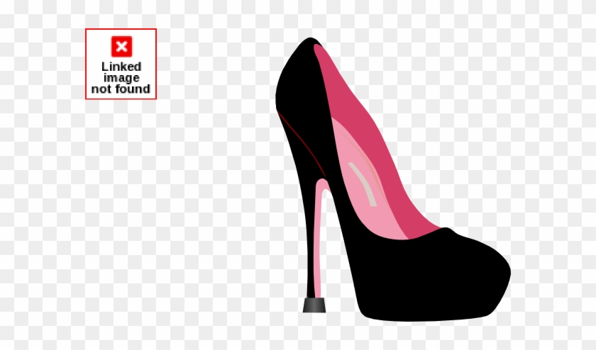 Black High Heel Clipart #296805