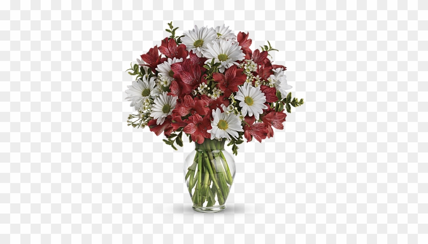 Shop For Alstroemeria - Dozen Roses In A Vase #296828
