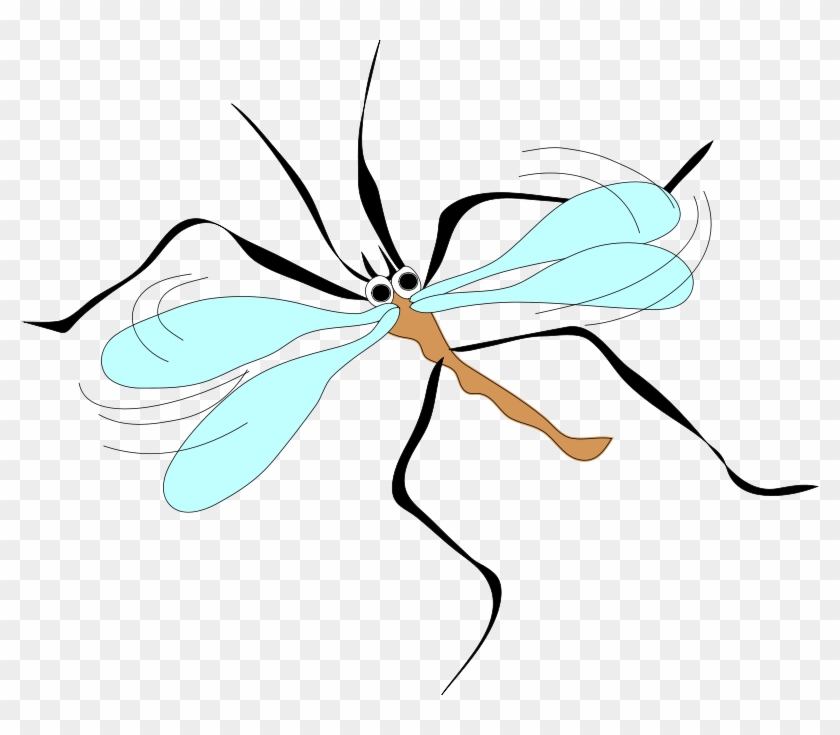 Free Vector Moschito Stecchito Clip Art - Mosquito Clip Art #296995