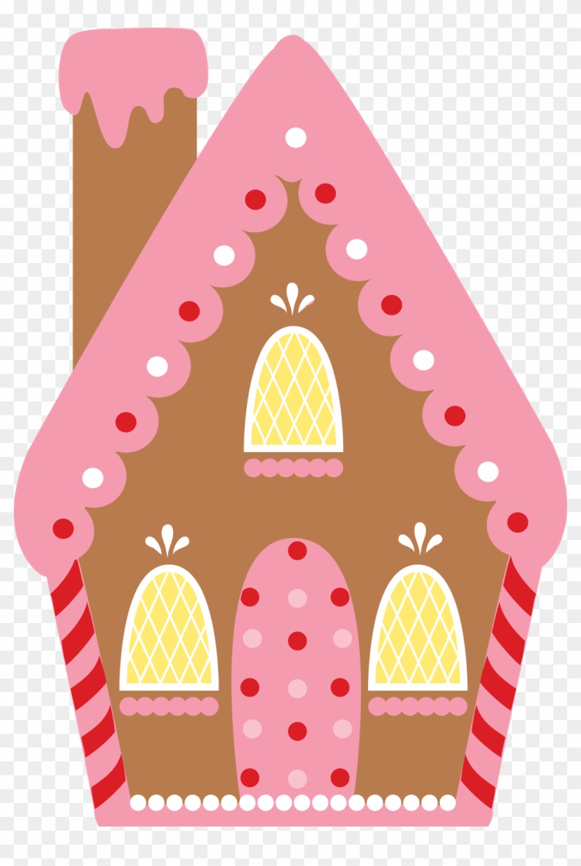 María José Argüeso - Gingerbread House Clipart Pastel #297039