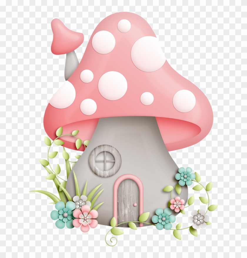 Vetor - Fairy House Clipart #297050