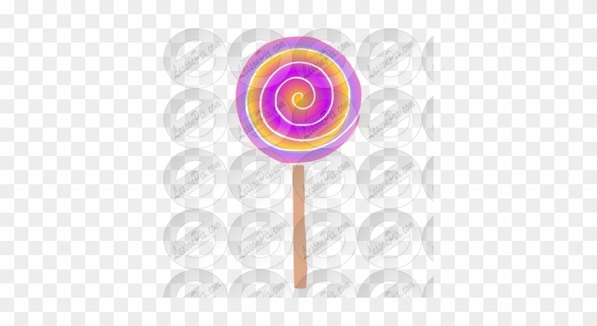 Lollipop Stencil - Circle #297062