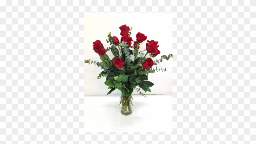 Roses & Eucalyptus - Floral Creations Florist Inc #297096