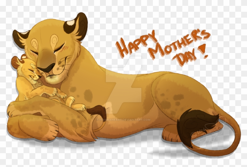 ~mothers-day~ By Isharaheart On Deviantart - Masai Lion #297101