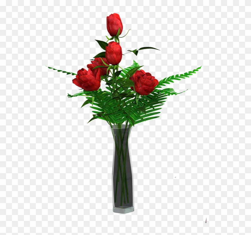 Flowers, Bouquet, Flower Vase, Arrangement, Vase - Flower In Vase Png #297103
