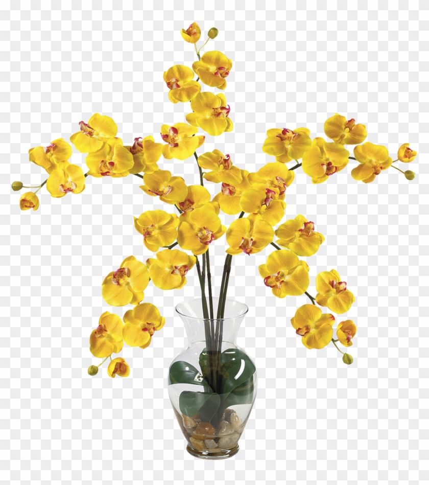 Moth Orchids Artificial Flower Silk - Moth Orchids Artificial Flower Silk #297352