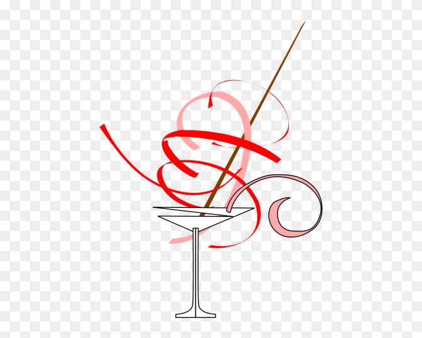 Cartoon Martini Glass - Cocktail Glasses Clip Art Png #297218