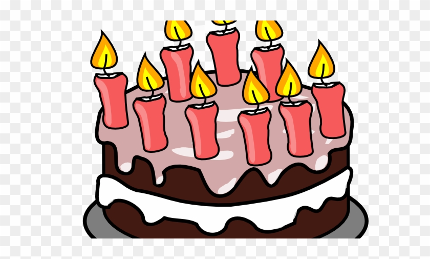 600 X 555 - Birthday Cake Clip Art #297244