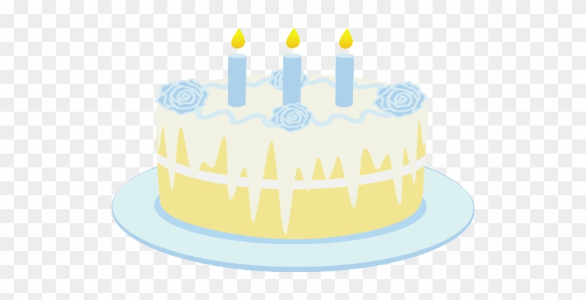 Free Clipart Birthday Cake With Candles - Birthday Cake #297247