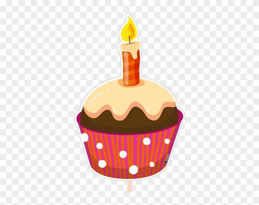 Photocall Gift Party Accesories Birthday-photobooth - Cupcake #297308