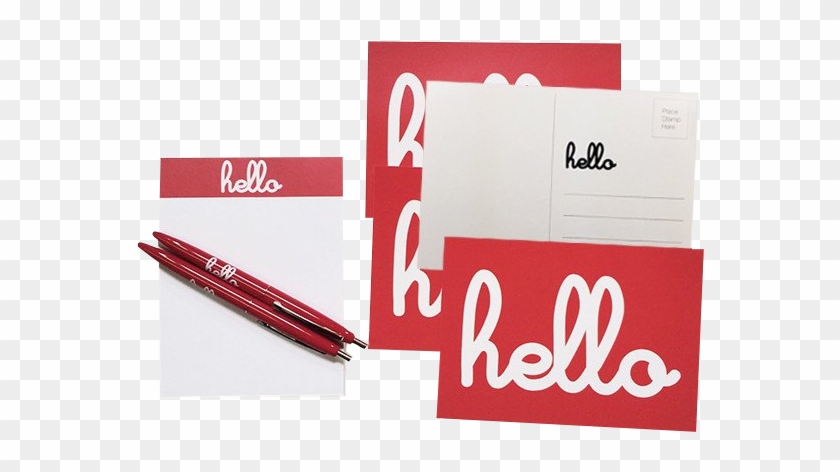 Hello Stationery Kit - Hi Hello Bye Vibes Chats #297316