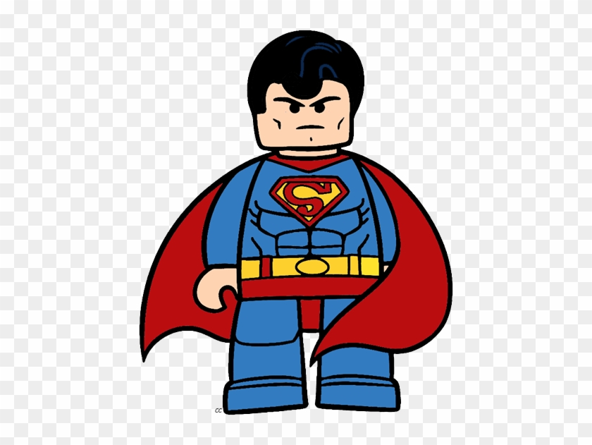 Lego Superhero Clip Art - Superman Lego Clipart #297370