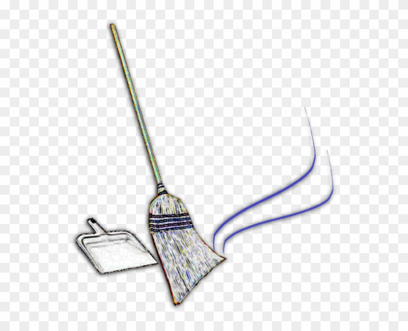 Broom And Mop Clipart - Silver #297426