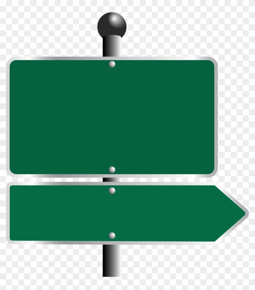 blank road sign clip art