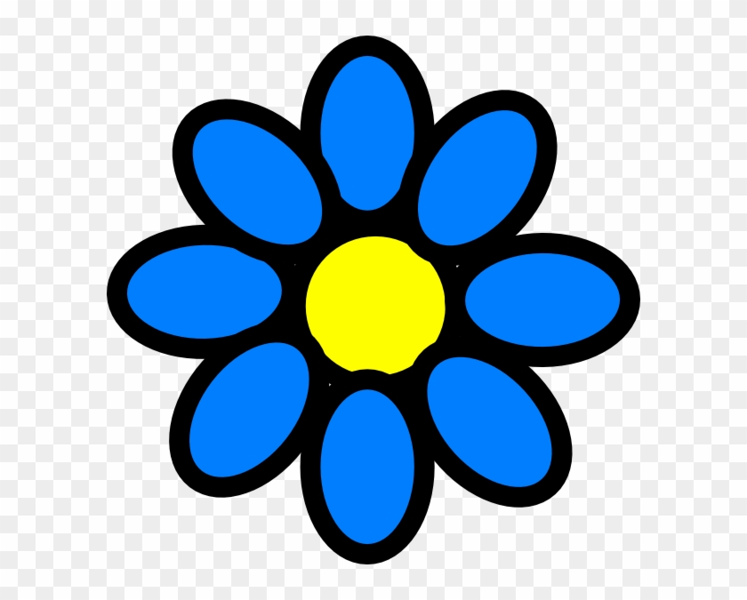 Clip Art Flowers Blue #297631