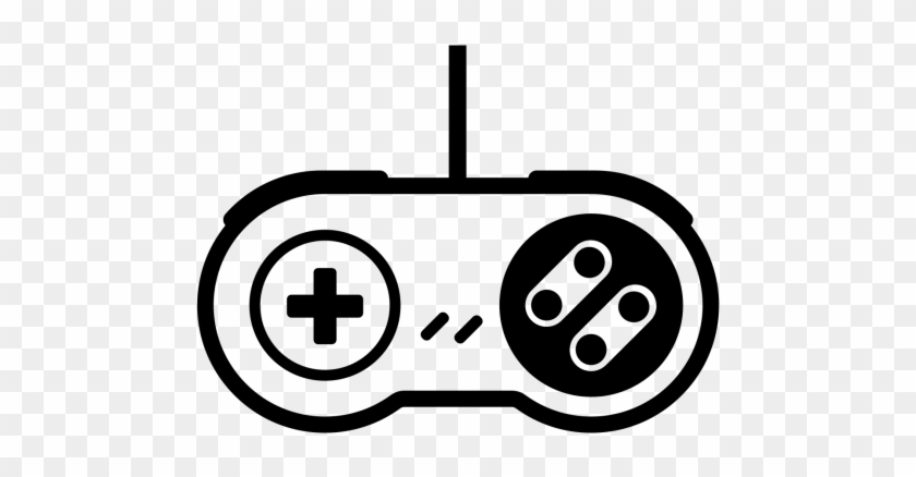 Pin Video Game Controller Clipart Black And White - Video Game #297663