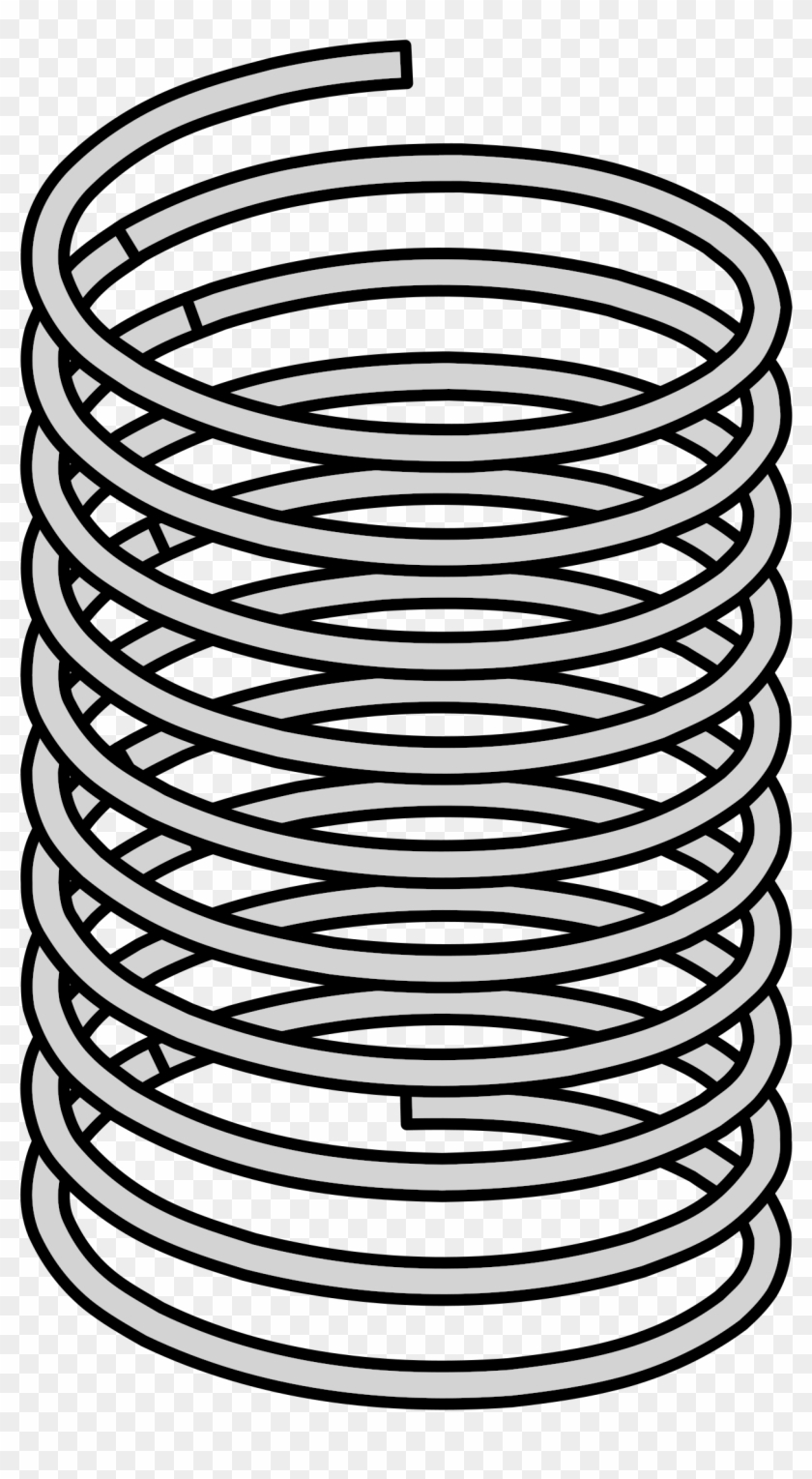 Clipart - Spring - Coil Spring Clip Art #297756