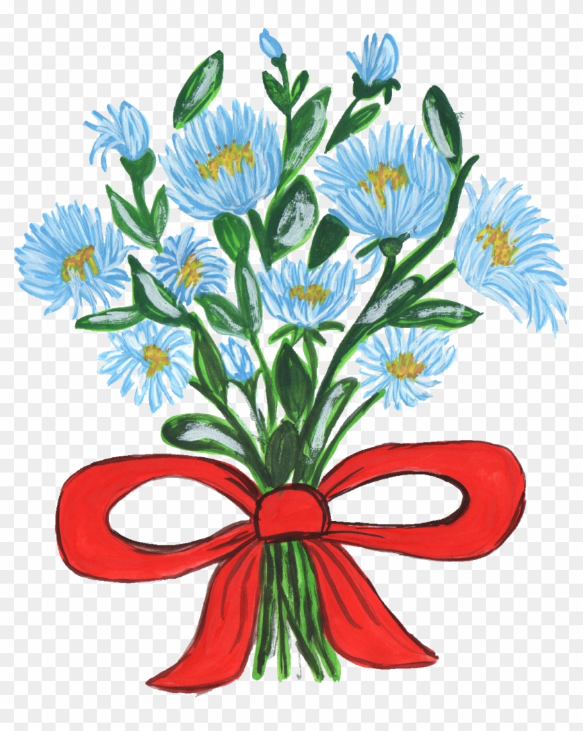 Free Download - Flower Bouquet Png Transparent #297835