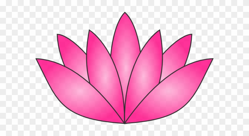 Pink Lotus Clip Art - Pink Lotus Flower Clipart #297840