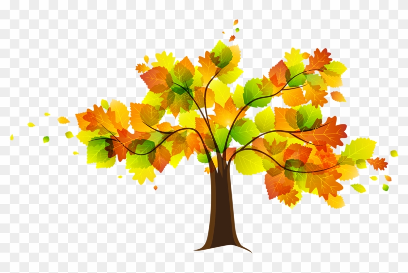 Fall Leaves Fall Clip Art Autumn Clipart - Autumn Tree Clip Art Png #297870
