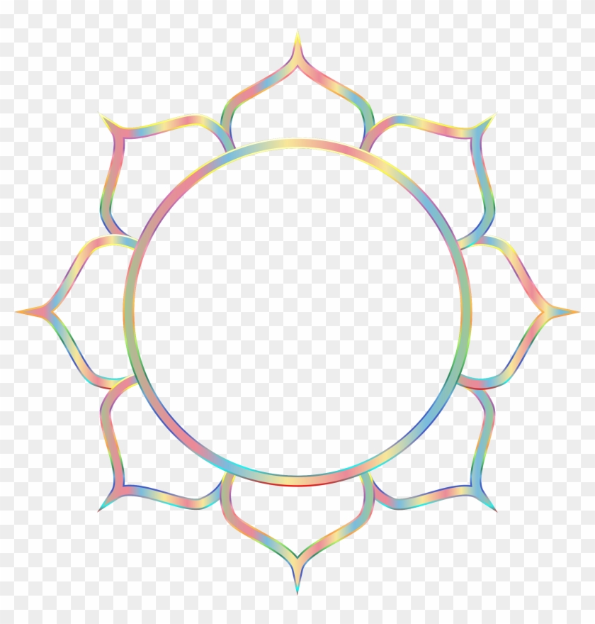 Lotus Flower Line Art 7 No Background - Om Namo Narayanaya In Sanskrit #297899