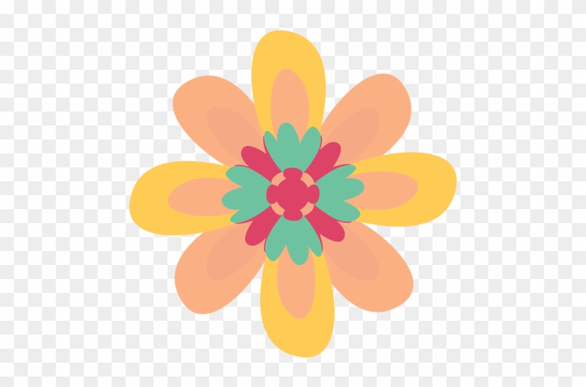 Resultado De Imagem Para Flor Colorida Png - Flores Coloridas Png #297884