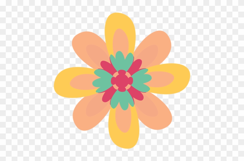 Resultado De Imagem Para Flor Colorida Png - Flores Coloridas Png #297884