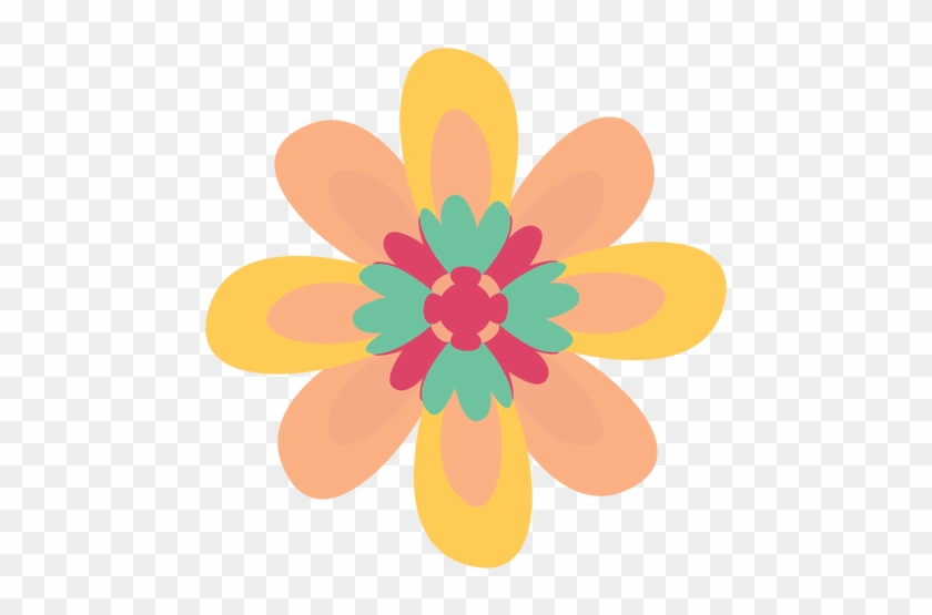 Resultado De Imagem Para Flor Colorida Png - Flores Coloridas Png - Free  Transparent PNG Clipart Images Download