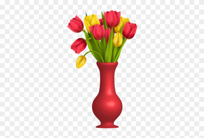 1 - Vector Paint Flower Vase Png #297913