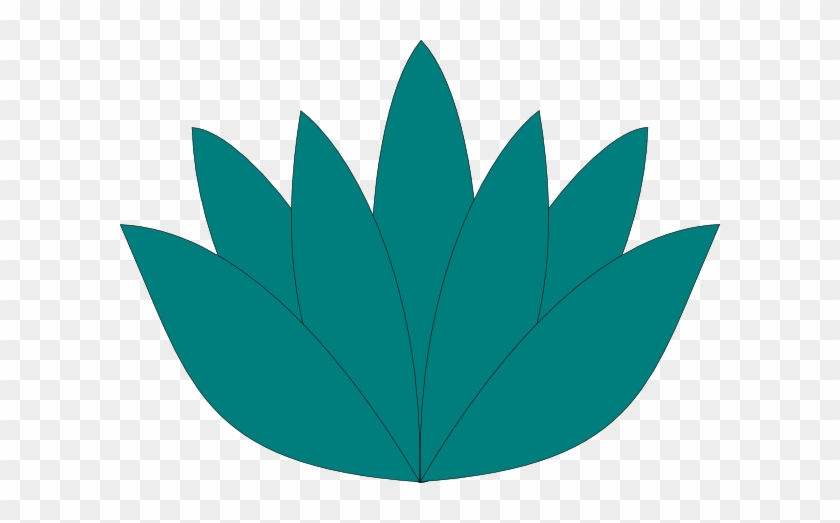 Aqua Lotus Flower Svg Clip Arts 600 X 443 Px - Massage #297950