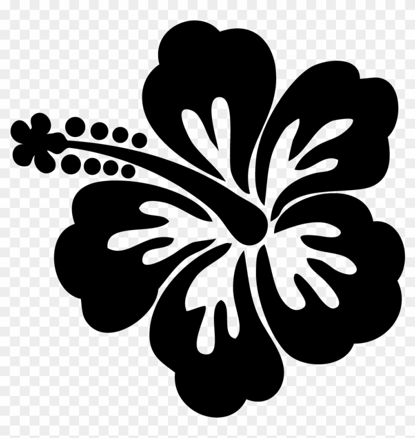 Hawaiian Flower Drawing Clipart - Hawaiian Flower #297969