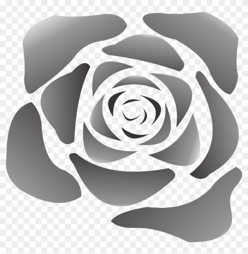 Black Rose - Black Rose Design Png #297984