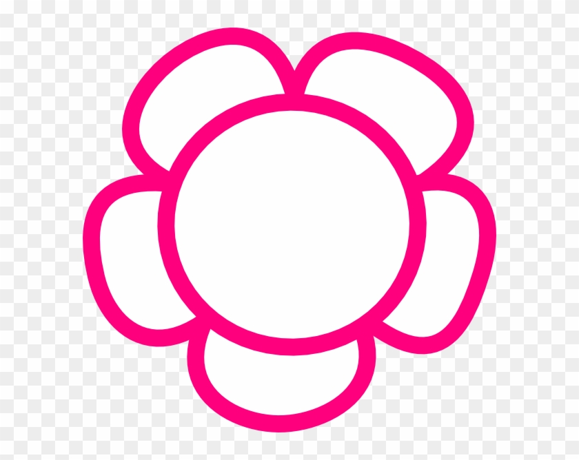 Simple Flower Clip Art At Clker - Simples Flowers #298073