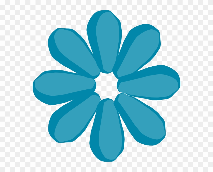 Blue Flower Clipart Stems Clipart - Flower Clip Art #298142