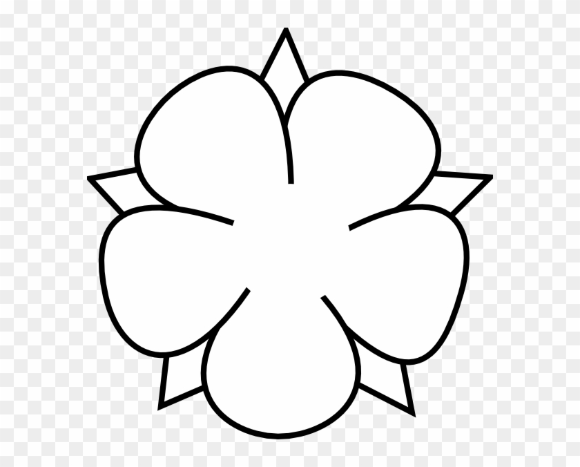 Vector Flower Clipart Black And White Png - Jameslemingthon Blog