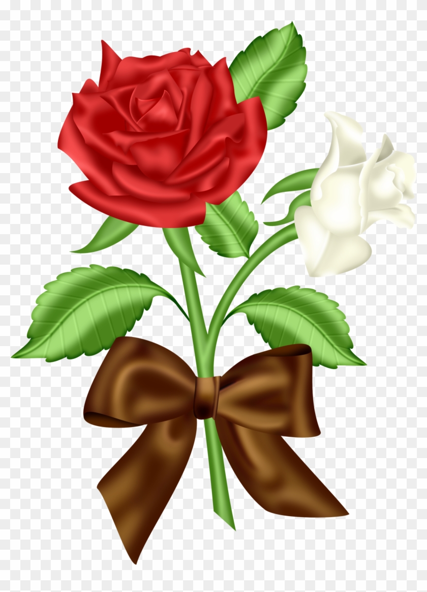 Blue Rose Flower Clip Art - Rose #298206