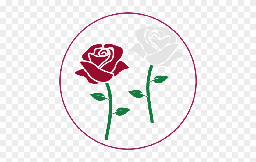 Red And White Rose - Colegio De San Juan De Letran #298232