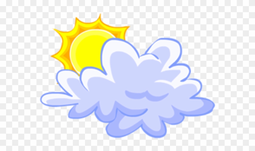 Cloud Sun - Sun And Cloud Clipart #298237