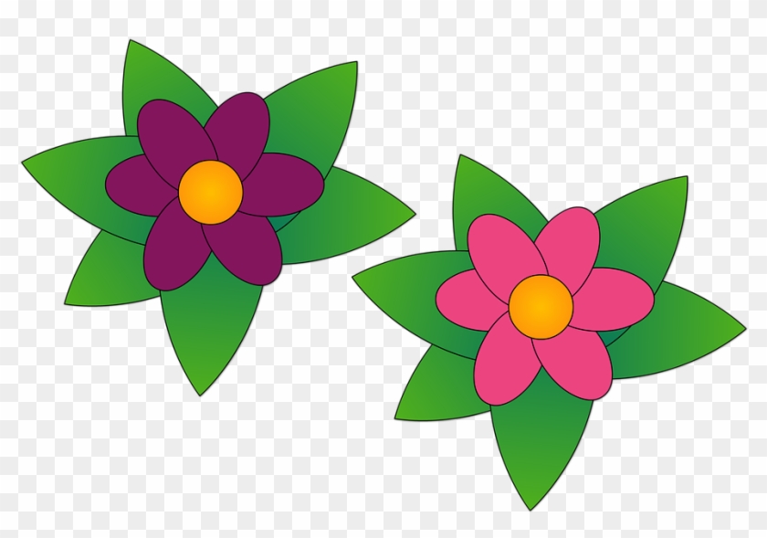 Flower Garden Clipart 8, - Artificial Flower #298255