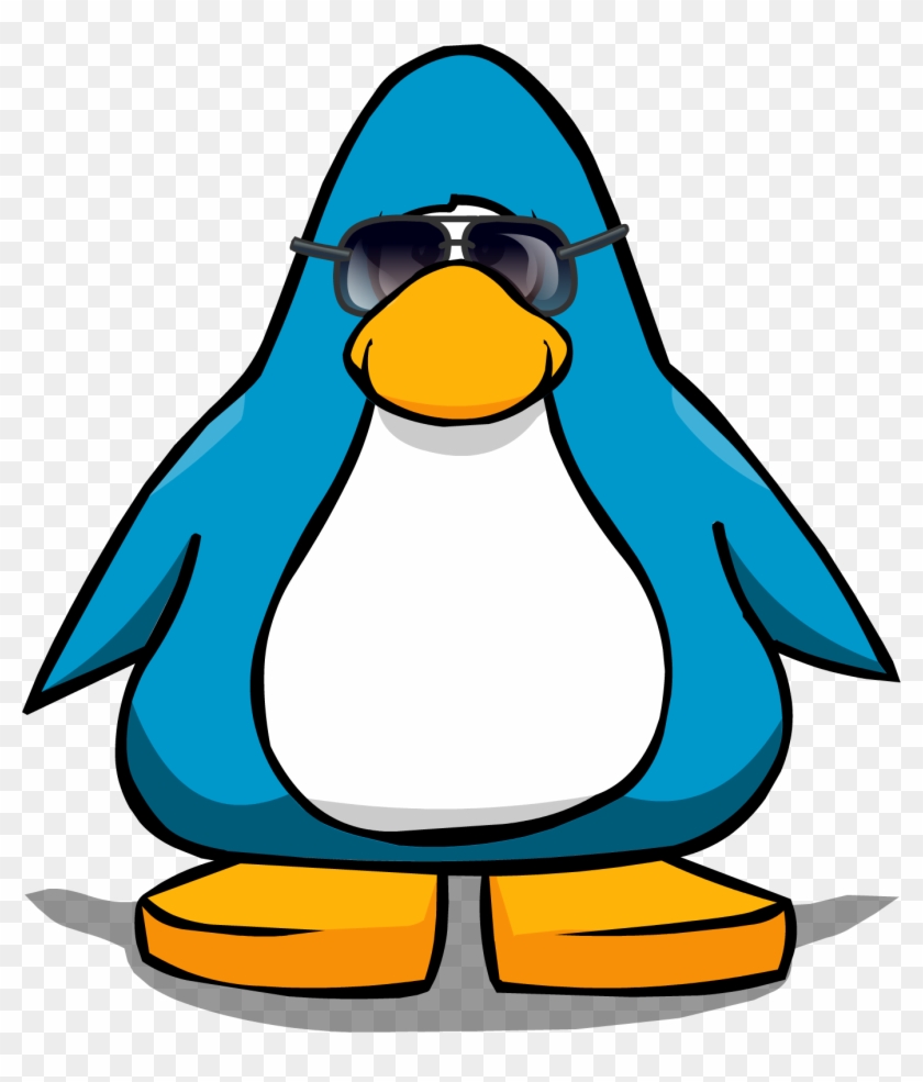 Shady Shades From A Player Card - Club Penguin Non Member #298369