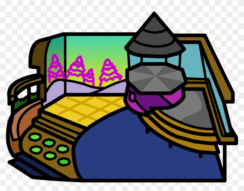 Penthouse - Club Penguin Igloo Loft #298416