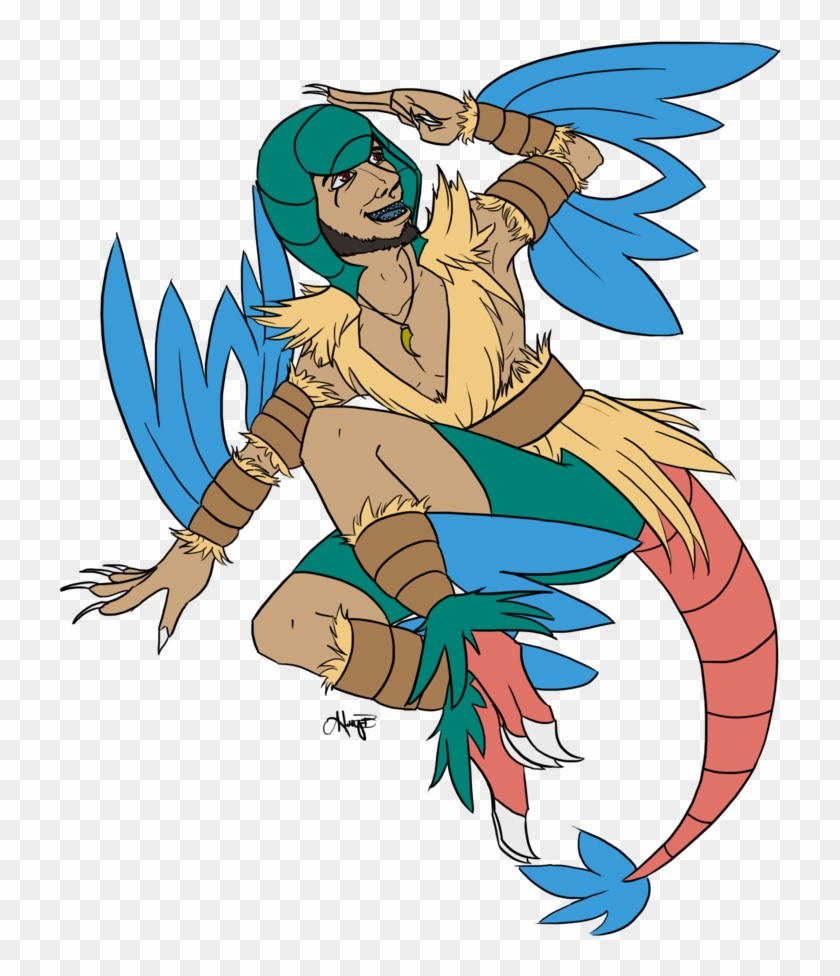 Archeops Gijinka Wip By Hollens - Cartoon #298435