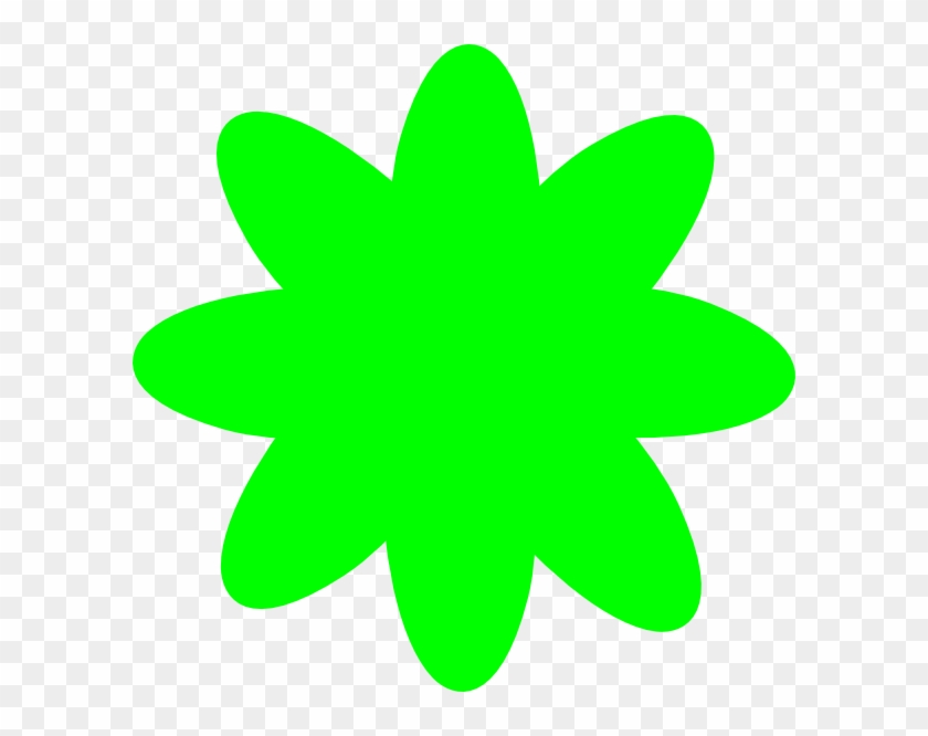 Green Flower Clipart #298448