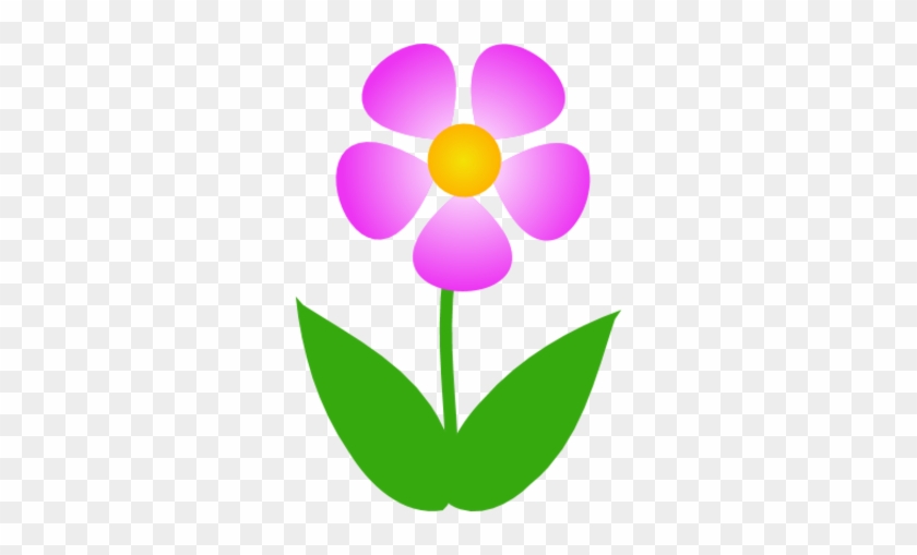 Simple Flowers Clipart Black And White Clipartfest - Clip Art #298449